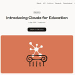 Anthropic Claude for Education